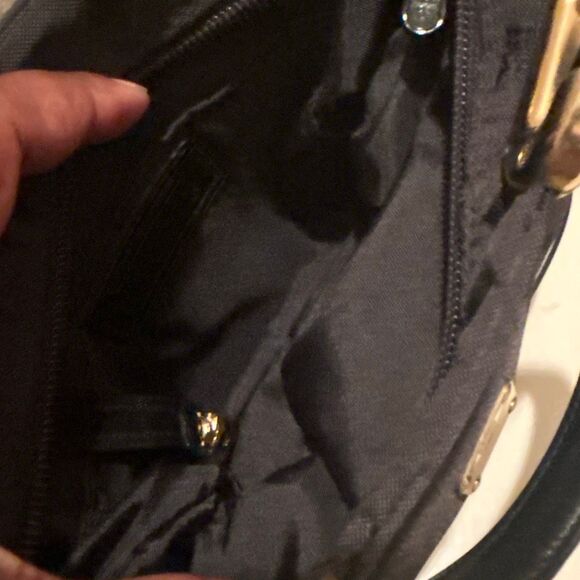 MCM Top Handle Nylon Tote Mini Bag Gold Hardwear Vintage Logo Print Y2K Style - Picture 7 of 15